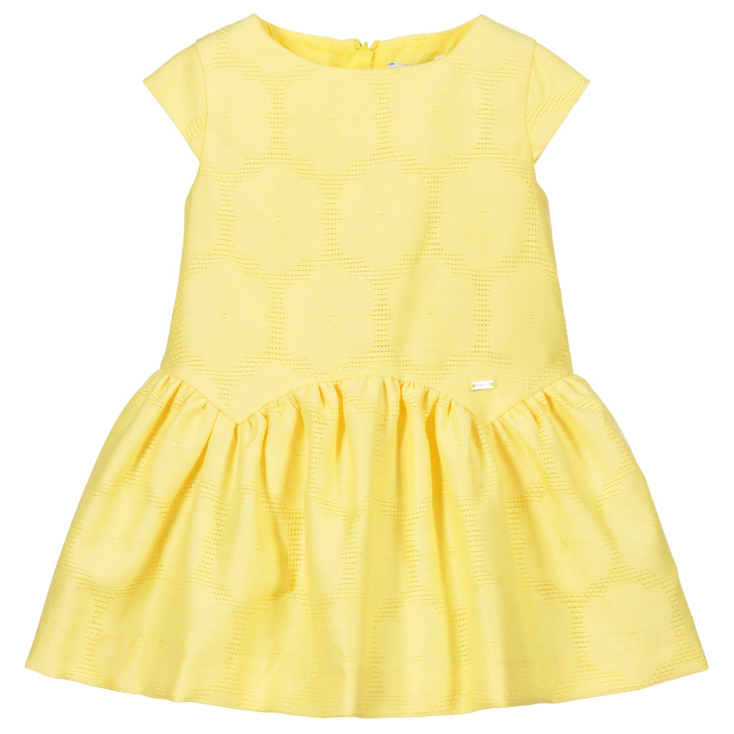 Mayoral Yellow Floral Baby Dress 1 Mayoral Yellow Floral Baby Dress