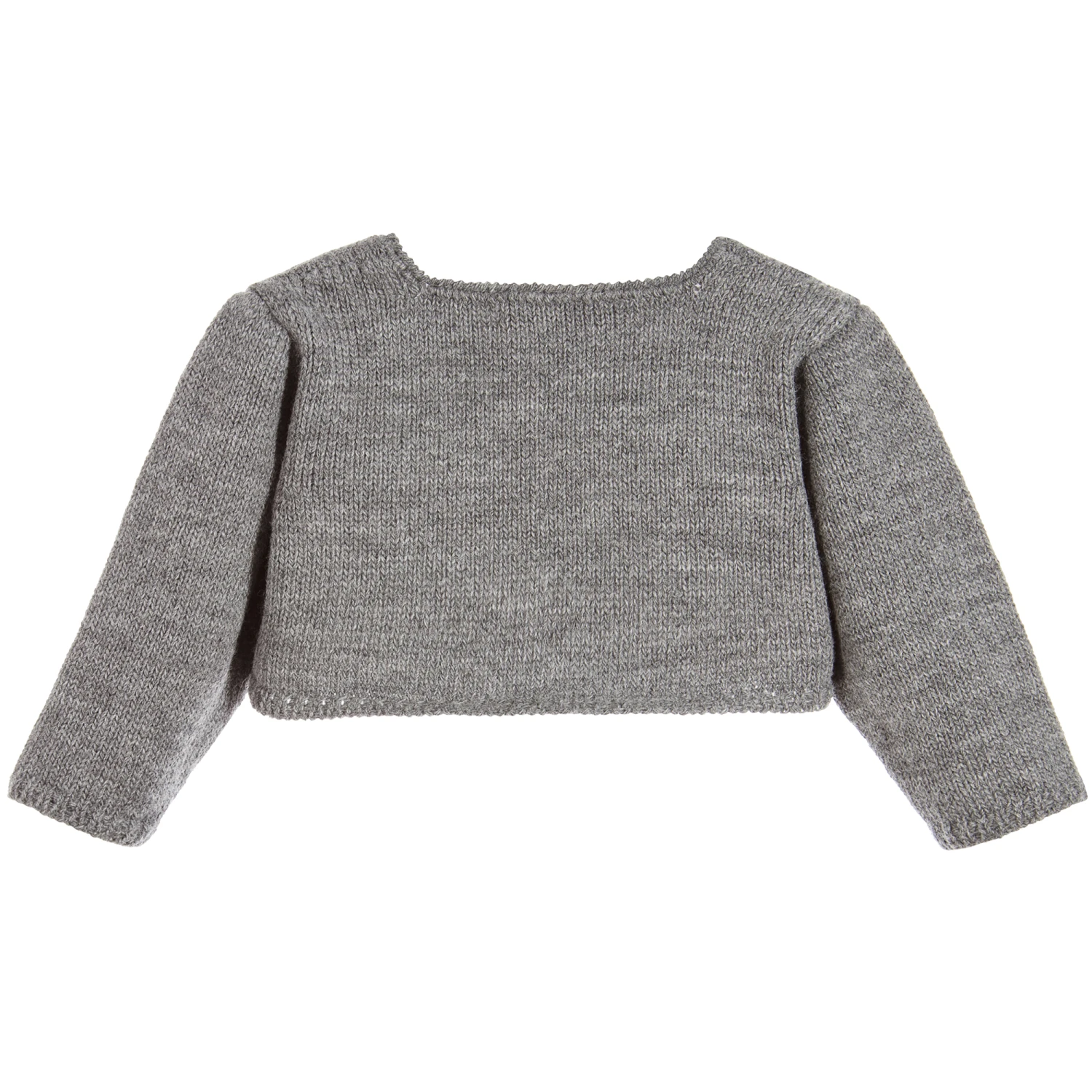 Mebi Baby Boys Grey Cardigan 2 Mebi Baby Boys Grey Cardigan - Image 2