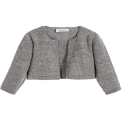 Mebi Baby Boys Grey Cardigan