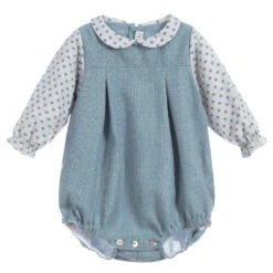 Mebi Baby Girls Blue Shortie