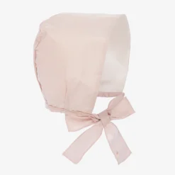Mebi Baby Girls Pink Bonnet