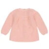 Mebi Baby Girls Pink Knitted Jumper