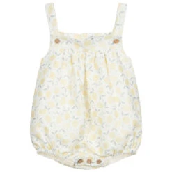 Mebi Yellow Lemon Linen Shortie