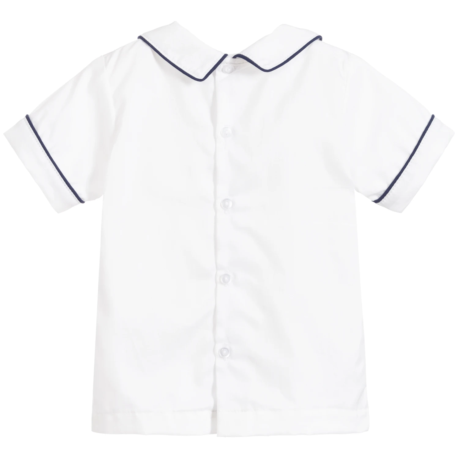 Mini-La-Mode Baby White Shirt 3 Mini-La-Mode Baby White Shirt - Image 3