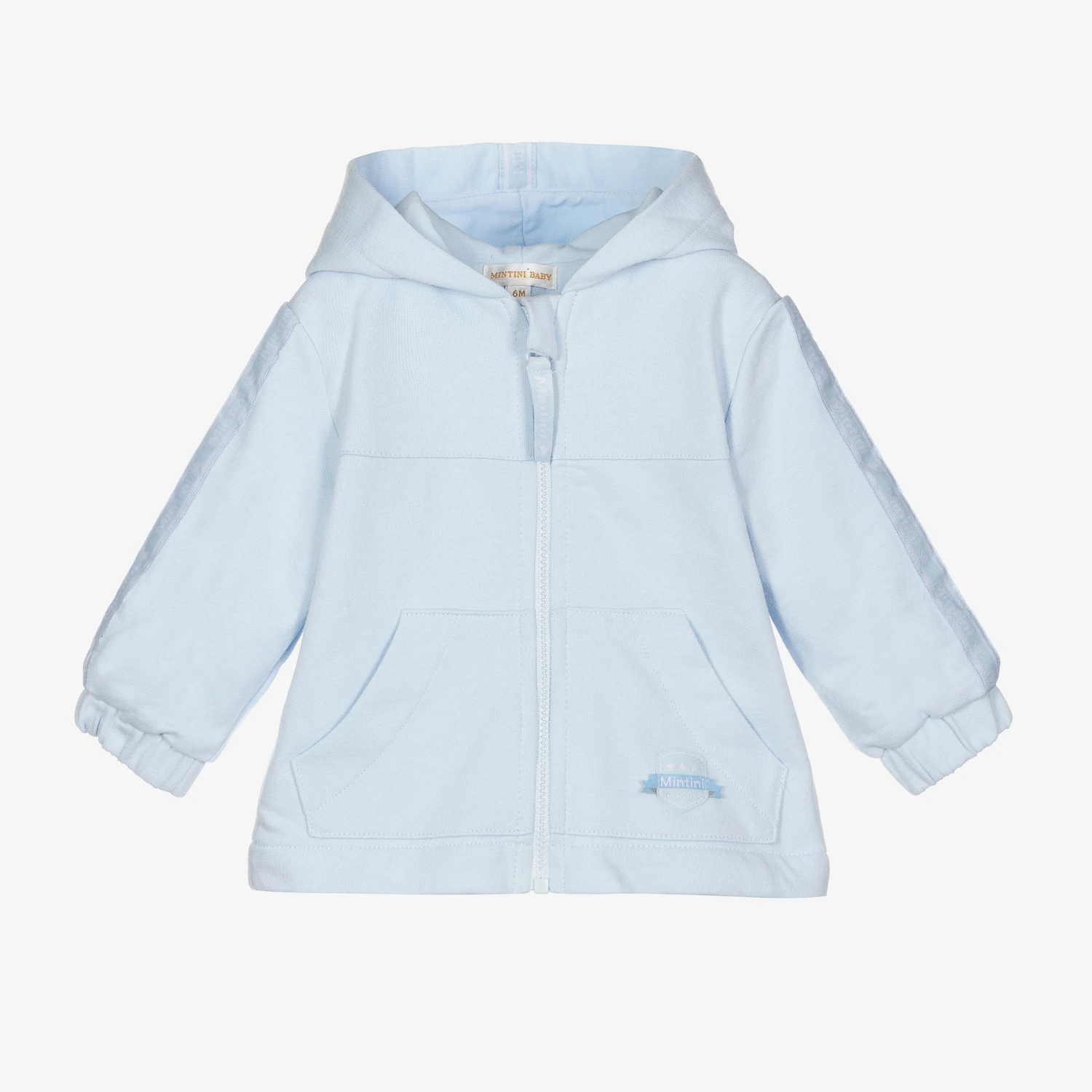 Mintini Baby Baby Boys Hooded Zip-Up Top 1 Mintini Baby Baby Boys Hooded Zip-Up Top