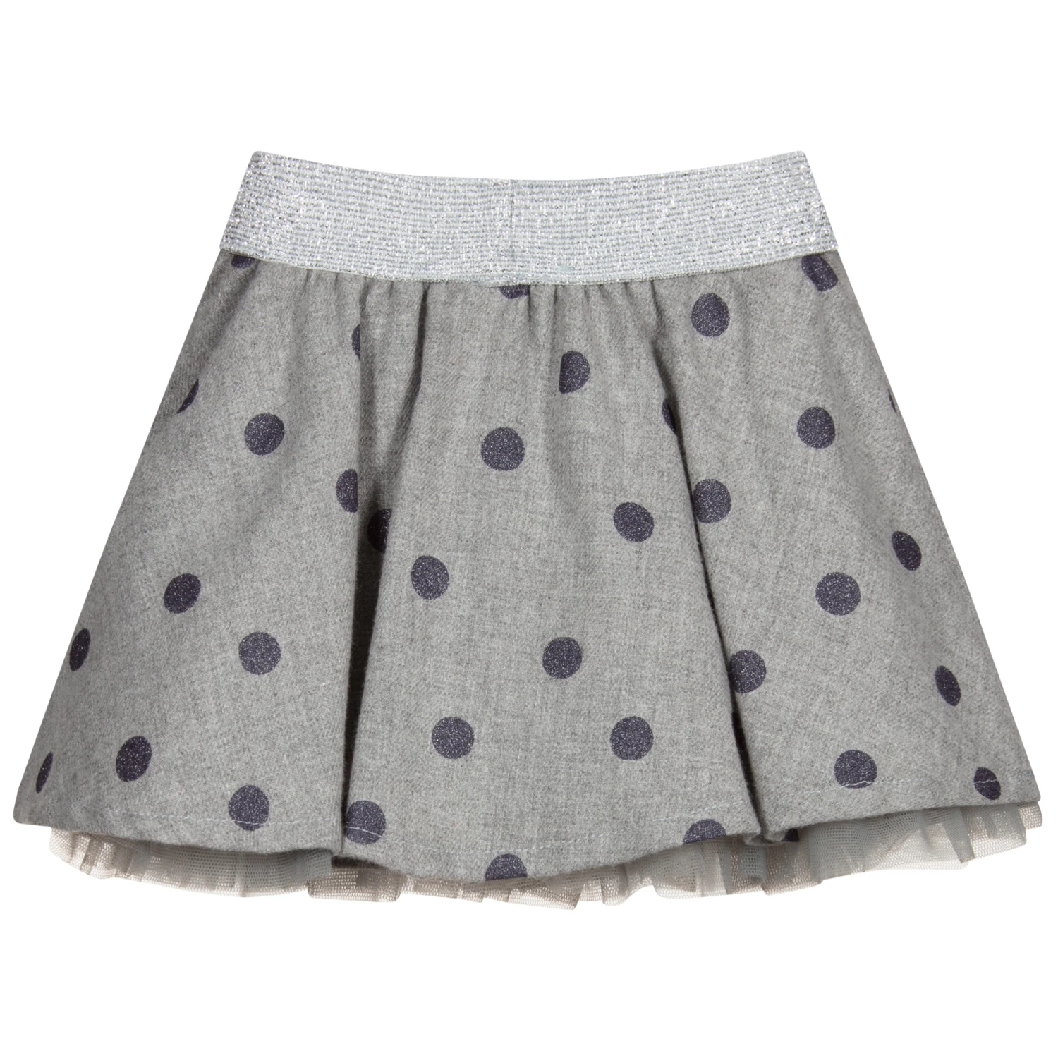 Miss Blumarine Baby Girls Grey Skirt 2 Miss Blumarine Baby Girls Grey Skirt - Image 2