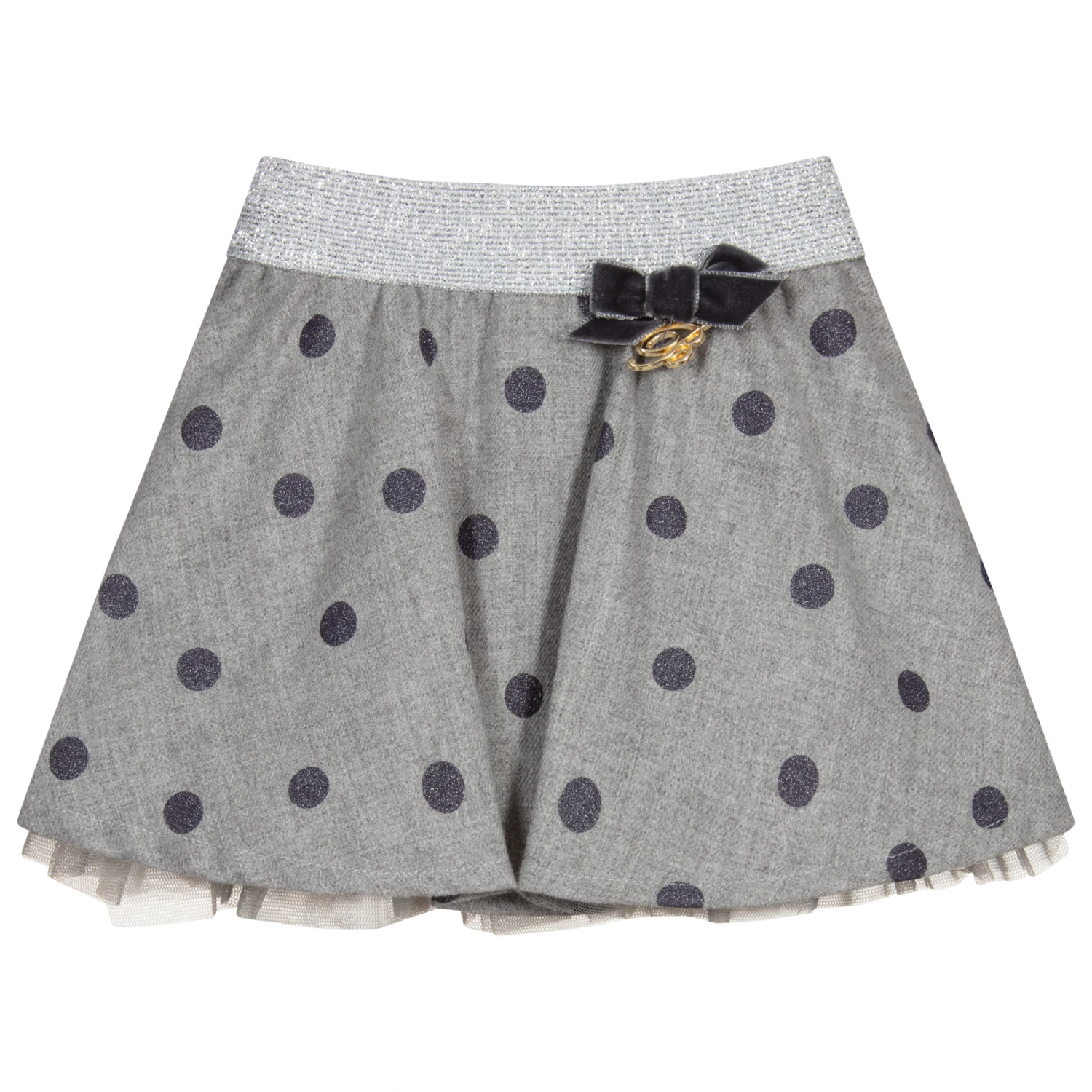 Miss Blumarine Baby Girls Grey Skirt 1 Miss Blumarine Baby Girls Grey Skirt