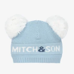 Mitch & Son Baby Boys Blue Knitted Hat
