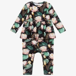 Molo Organic Cotton Lilies Romper