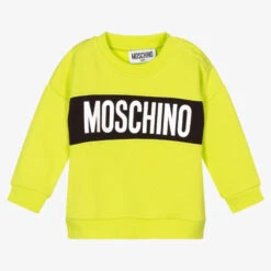 Moschino Baby Baby Boys Green Sweatshirt
