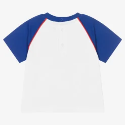 Moschino Baby Boys White & Blue Logo T-Shirt 5 Moschino Baby Boys White & Blue Logo T-Shirt -BloomBabe Cloth Store moschino boys white blue logo t shirt 443338 165efdf7795e055038b82488ecb5133dfde08c65
