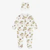 My Little Pie White Supima Cotton Kenya Babygrow Set