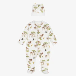 My Little Pie White Supima Cotton Kenya Babygrow Set