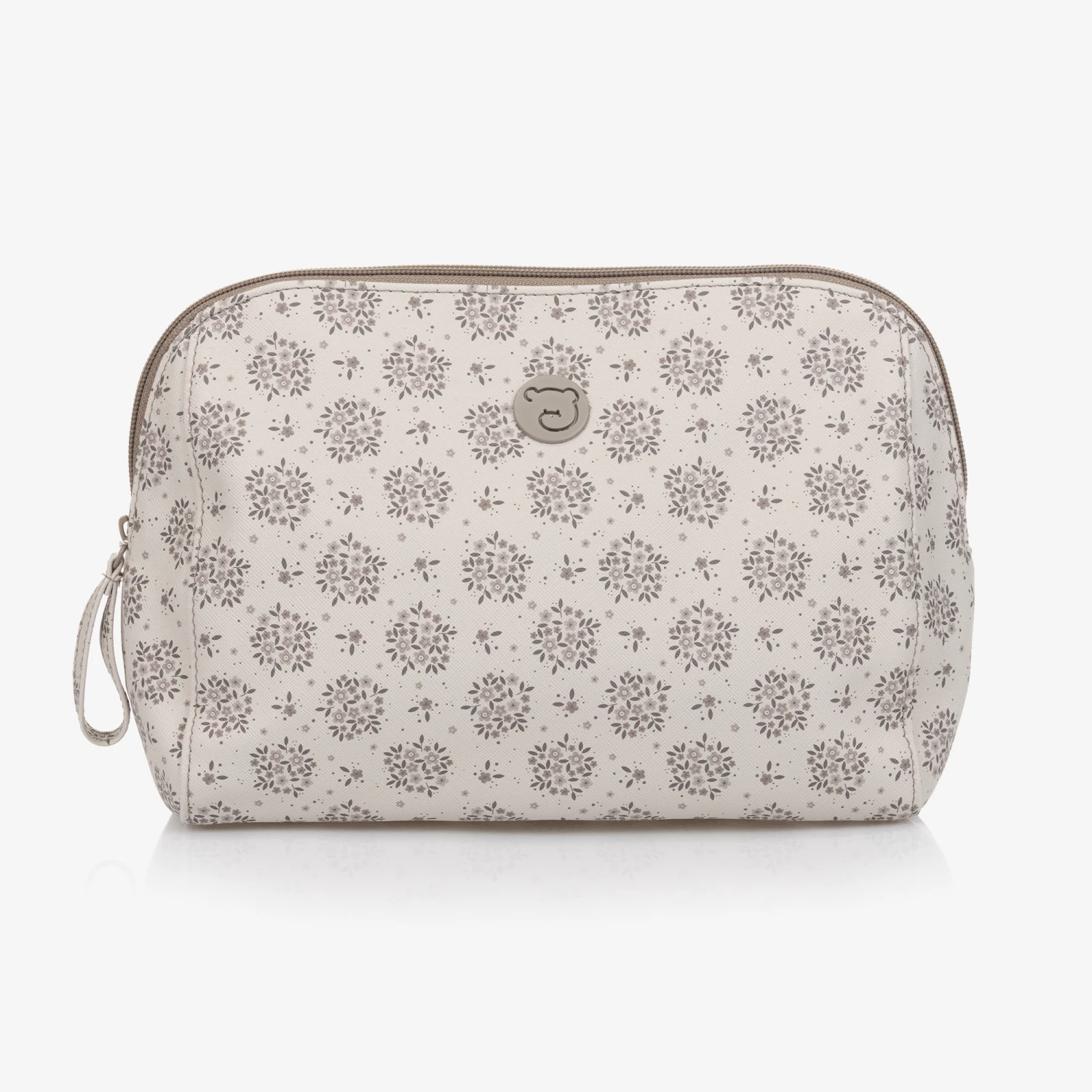 Pasito A Pasito Beige Floral Wash Bag (21cm) 4 Pasito A Pasito Beige Floral Wash Bag (21cm) - Image 4