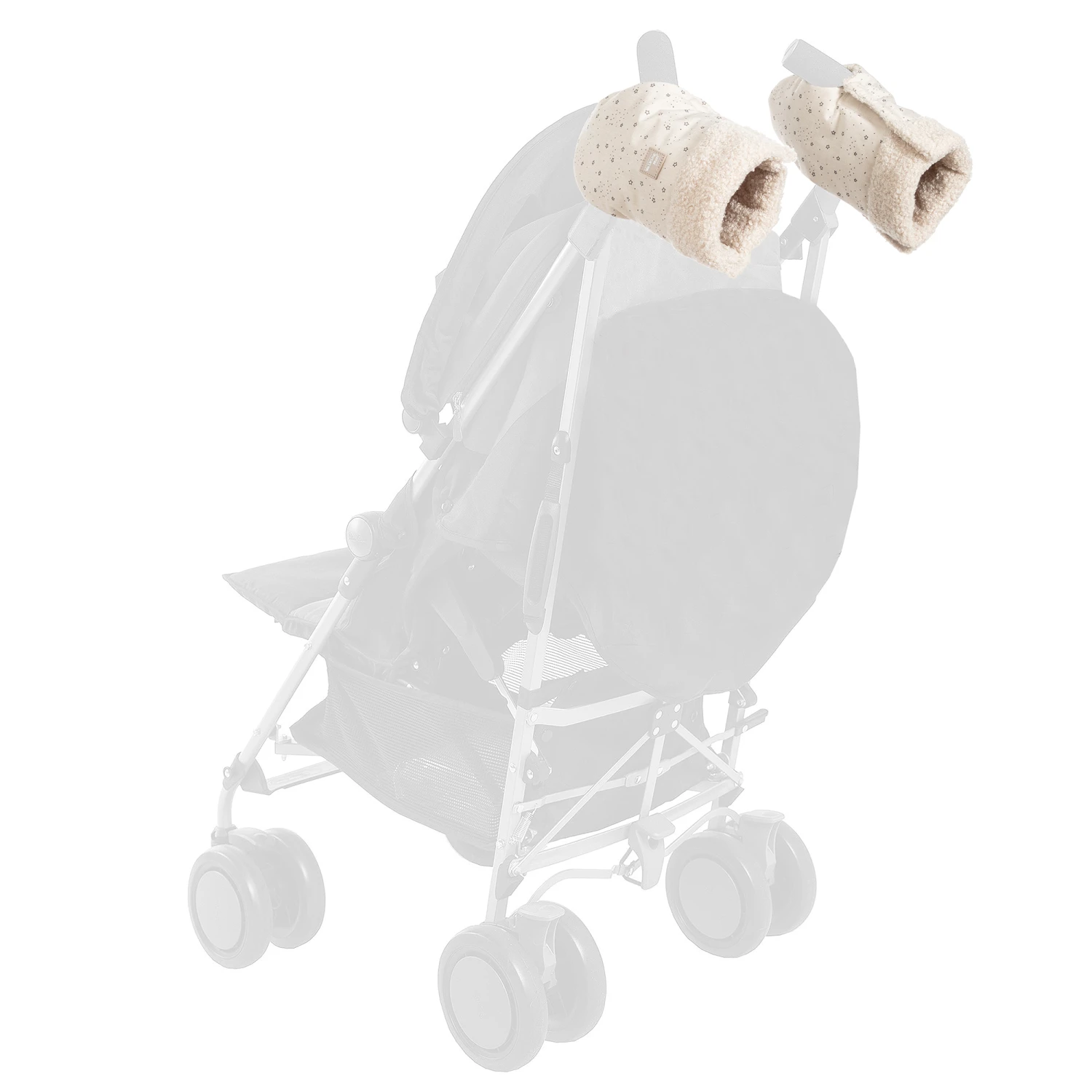 Pasito A Pasito Walking Mum Beige Stroller Mittens 2 Pasito A Pasito Walking Mum Beige Stroller Mittens - Image 2