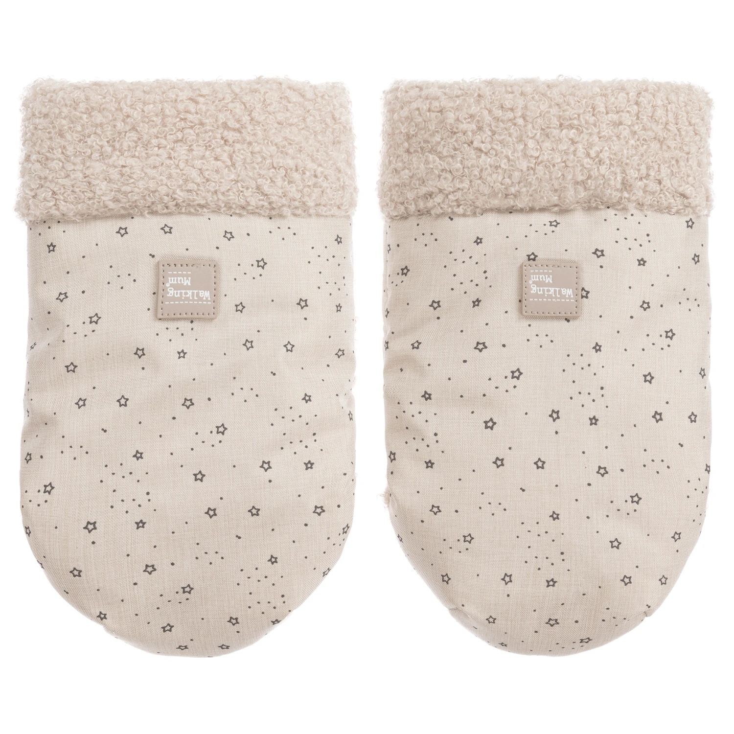 Pasito A Pasito Walking Mum Beige Stroller Mittens 1 Pasito A Pasito Walking Mum Beige Stroller Mittens