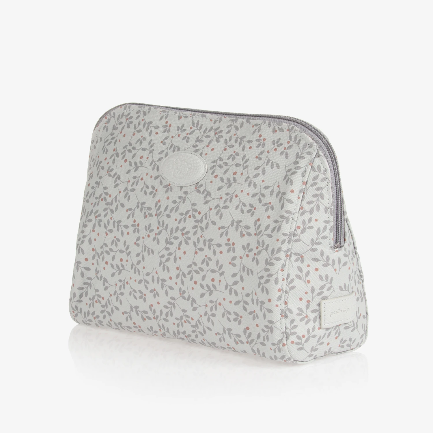 Pasito A Pasito Grey Berries Wash Bag (26cm) 2 Pasito A Pasito Grey Berries Wash Bag (26cm) - Image 2
