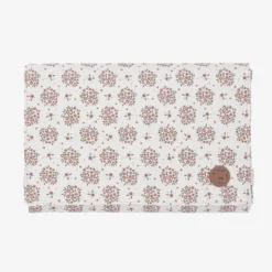 Pasito A Pasito Ivory Floral Baby Changing Mat (70cm)
