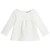 Patachou Baby Girls Ivory Jersey Top