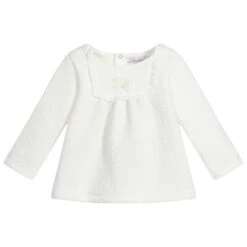 Patachou Baby Girls Ivory Jersey Top