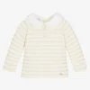 Paz Rodriguez Baby Boys Yellow Knitted Sweater