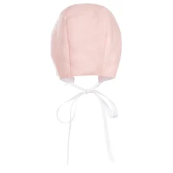 Paz Rodriguez Pink Linen Blend Baby Bonnet -BloomBabe Cloth Store paz rodriguez pink linen blend baby bonnet 301477 e3fd76bce77174c2f4b52caf4864d50197fe96cf