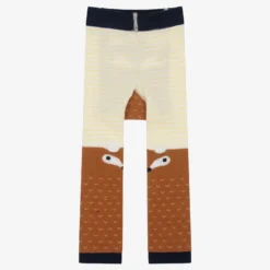 Powell Craft Ivory & Brown Fox Leggings -BloomBabe Cloth Store powell craft ivory brown fox leggings 445066 b913003b82ab38ba63d1e79dde2077e9a9192701