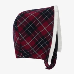 Pureté Du... Bébé Girls Red & Blue Tartan Bonnet -BloomBabe Cloth Store purete du bebe girls red blue tartan bonnet 405101 e6c4e652c4c310295c13870a97fca0445e3b3e78