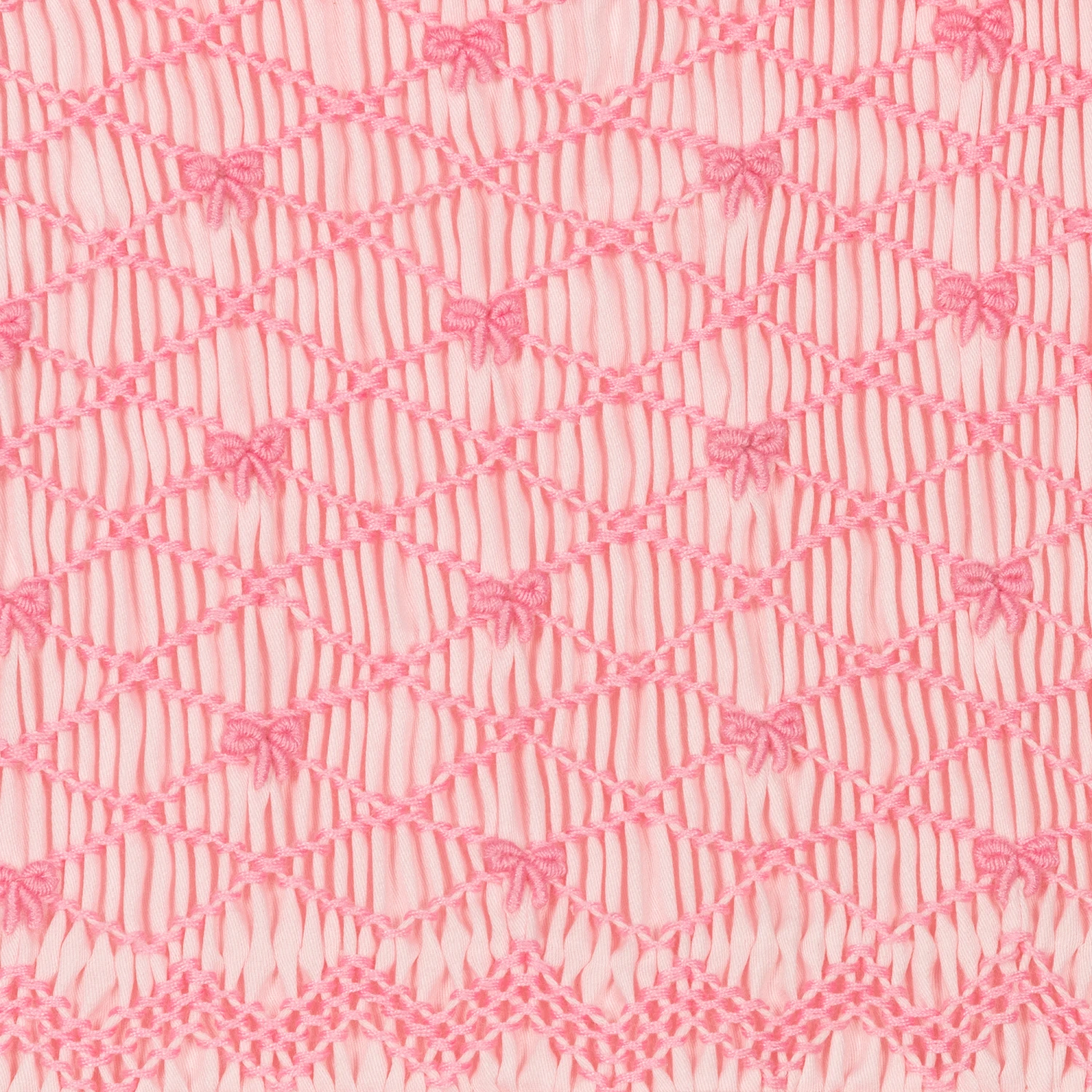 Rachel Riley Baby Girls Pink Smocked Dress 5 Rachel Riley Baby Girls Pink Smocked Dress - Image 5