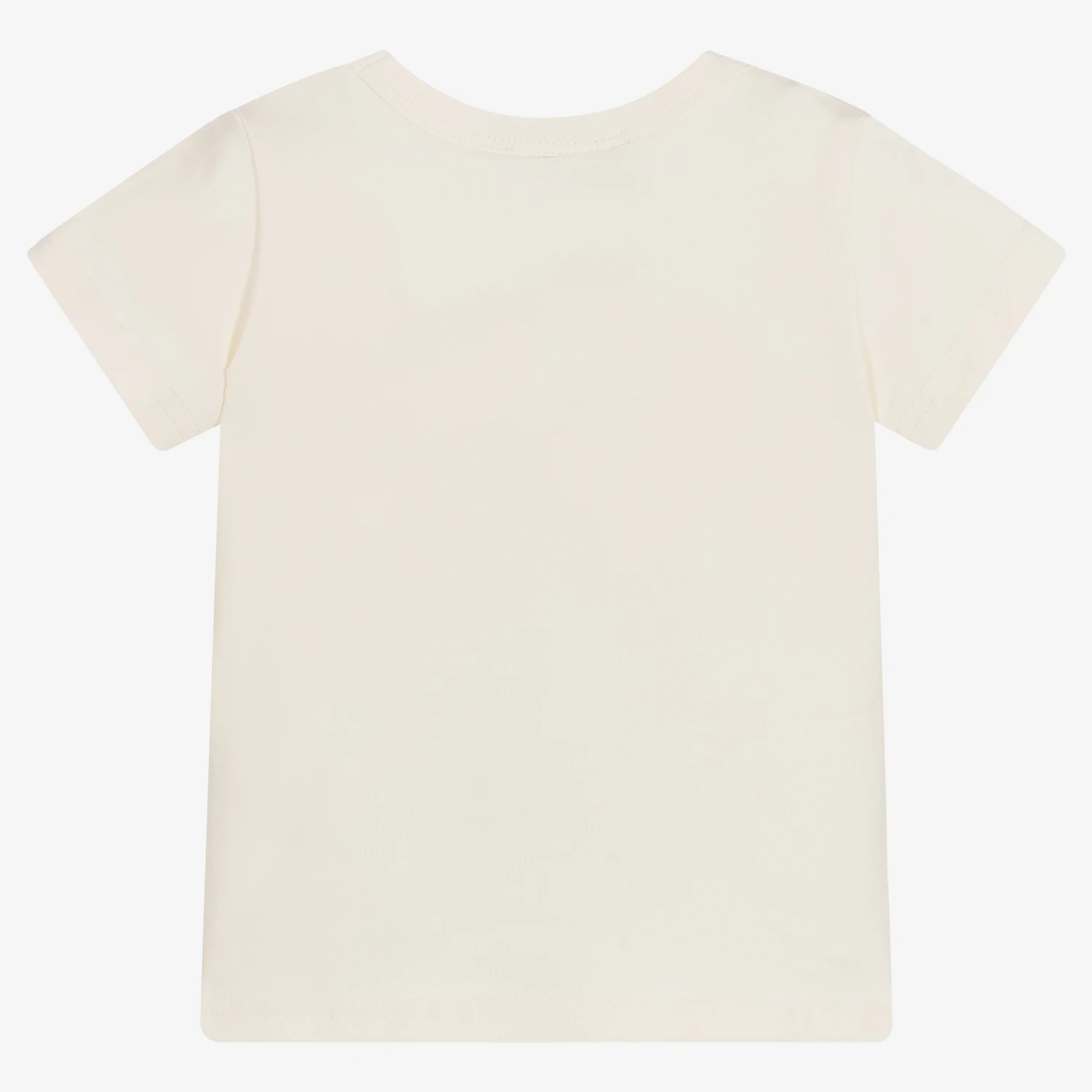 Rock Your Baby Baby Girls Ivory Cotton Swans T-Shirt 2 Rock Your Baby Baby Girls Ivory Cotton Swans T-Shirt - Image 2