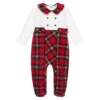 Sofija Baby Tartan Cotton Babygrow