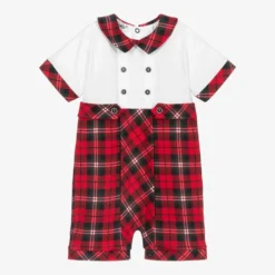 Sofija White & Red Baby Shortie