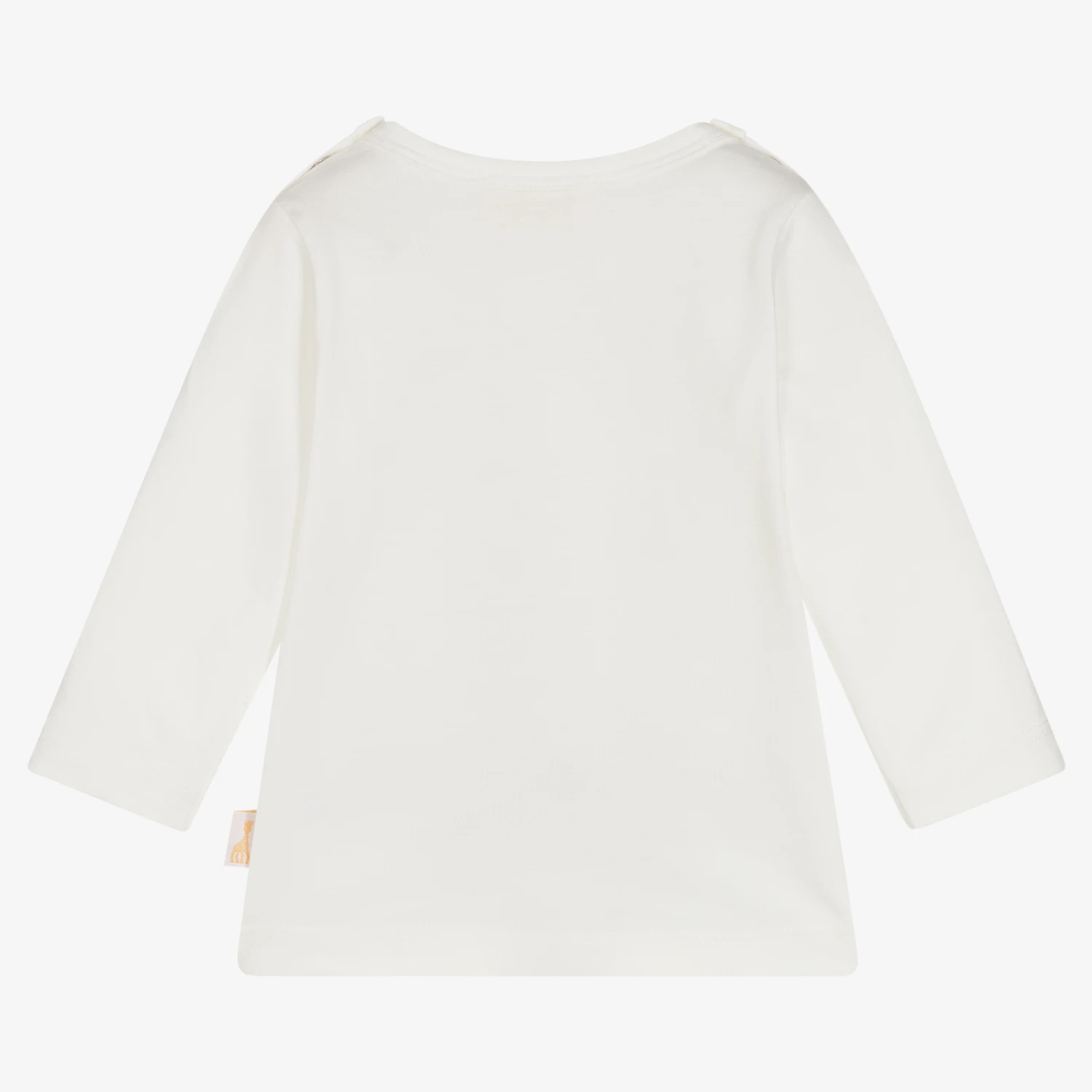Sophie La Girafe Ivory Cotton Baby Top 2 Sophie La Girafe Ivory Cotton Baby Top - Image 2