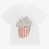 Stella McCartney Kids Baby Boys White Popcorn T-Shirt