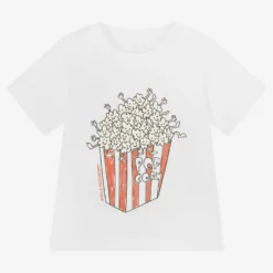 Stella McCartney Kids Baby Boys White Popcorn T-Shirt