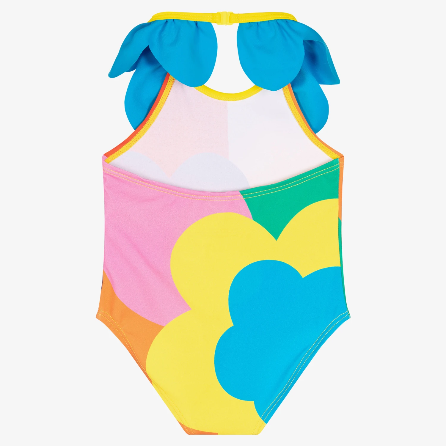 Stella McCartney Kids Baby Girls Multicolour Flower Swimsuit 2 Stella McCartney Kids Baby Girls Multicolour Flower Swimsuit - Image 2