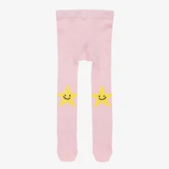 Stella McCartney Kids Baby Girls Pink Star Tights