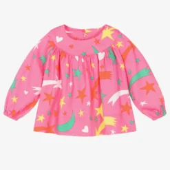 Stella McCartney Kids Baby Girls Pink Star Top