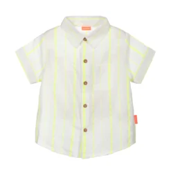 Sunuva Boys Neon Yellow Striped Shirt
