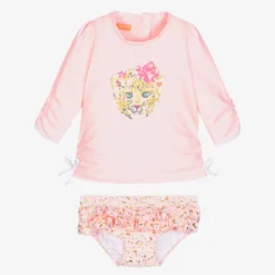 Sunuva Girls Pink Sun Protective Set
