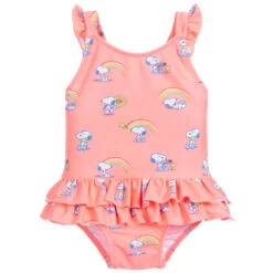 Sunuva Pink Snoopy Swimsuit (UPF50+)