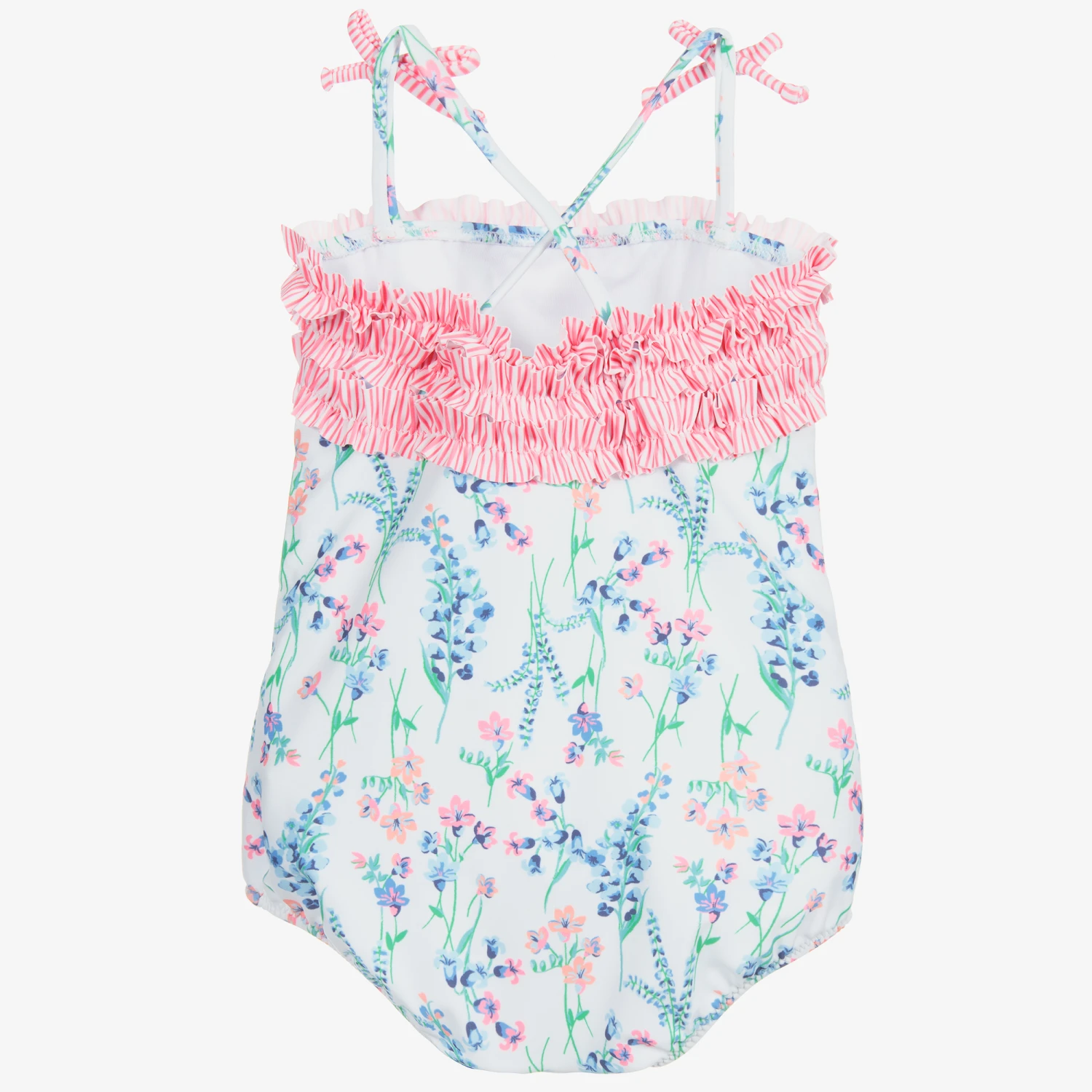 Sunuva White Floral Swimsuit (UPF50+) 3 Sunuva White Floral Swimsuit (UPF50+) - Image 3