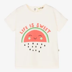 The Bonnie Mob Baby Girls Cotton Watermelon T-Shirt