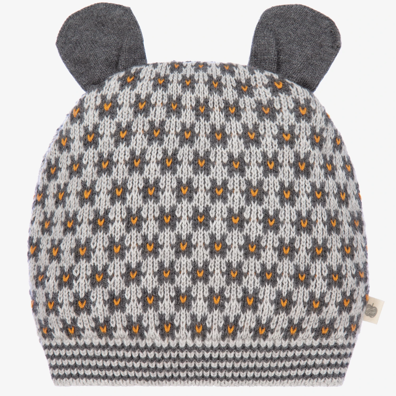 The Bonnie Mob Grey Knitted Cotton Hat 1 The Bonnie Mob Grey Knitted Cotton Hat