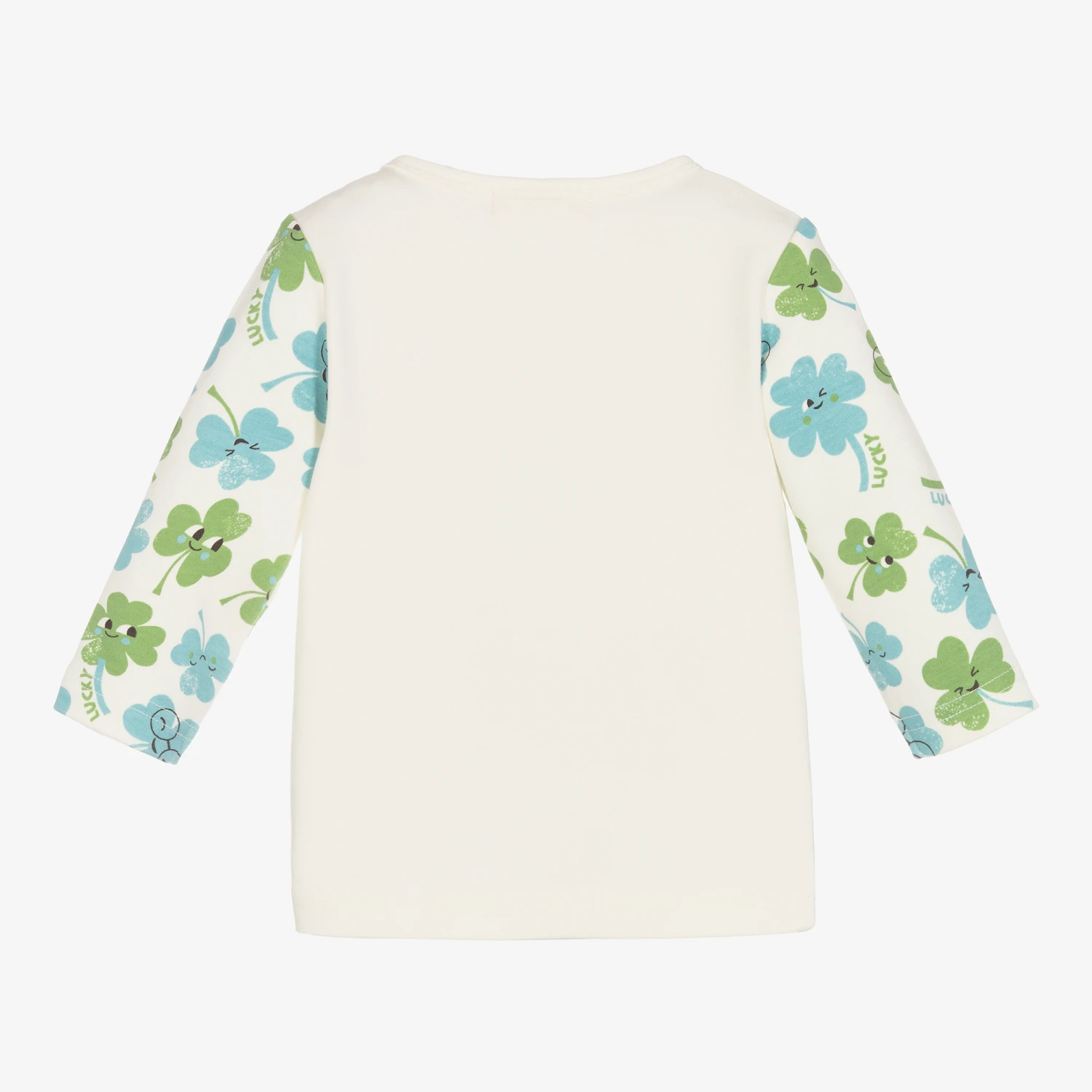 The Bonnie Mob Ivory Cotton Baby Top 2 The Bonnie Mob Ivory Cotton Baby Top - Image 2