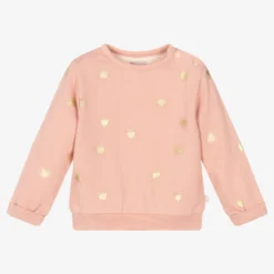 The Little Tailor Baby Girls Pink Sweatshirt