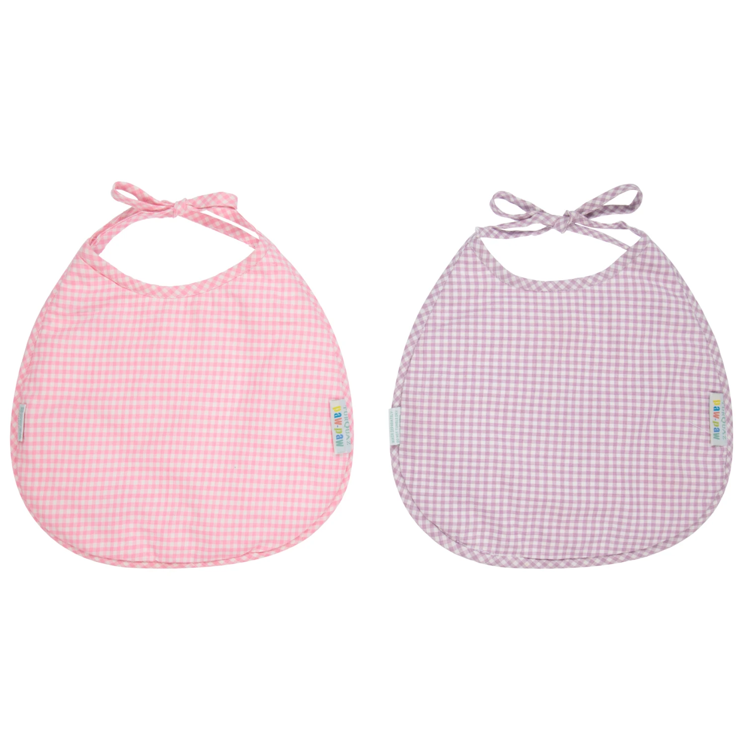 Turquaz Embroidered Bibs (Pack Of 2) 2 Turquaz Embroidered Bibs (Pack Of 2) - Image 2