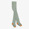 Turtledove London Baby Girls Green Cotton Tights