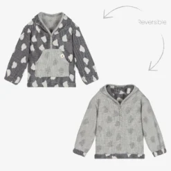 Turtledove London Black Striped Hooded Top