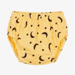 Turtledove London Yellow Cotton Baby Pants
